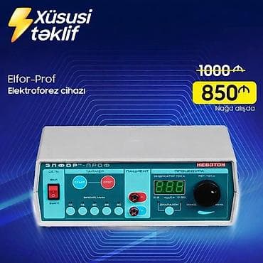 elektroforez aparati: Qalvanika, Bədən üçün — 1