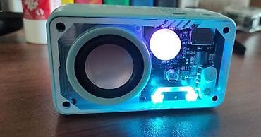 Musiqi mərkəzləri: Mini Bluetooth dinamik – V1 Mech “small steel cannon” - Kompakt — 2