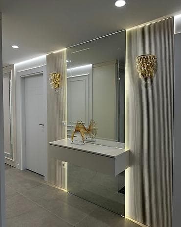 dekorlar: Güzgü Divar üçün, Dekorativ, Arxa işıqlı — 6