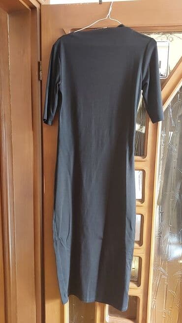 klassik geyim: Qadın geyim dəsti – 4 paltar 1) Pull&Bear qara, skater kəsimli — 9