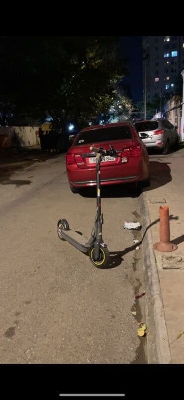 davul satışı: İşlənmiş Elektrik samokat 9", 751 - 1000 Vt, > 45 km/s, Ünvandan götürmə — 7