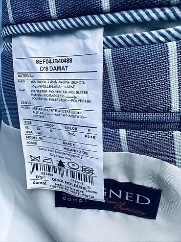 Пиджаки: Məhsul: Kişi dəbli pencəyi – Damat (Signed by Damat) Model: İkiqat — 6