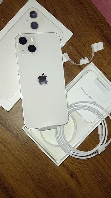 ayfon 7s: IPhone 13, Ağ, Sənədlərlə — 1