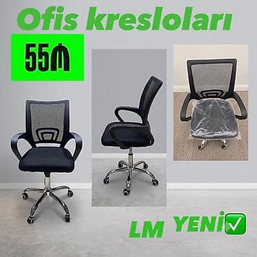 kreslo tek: Yeni, Təkərli — 1