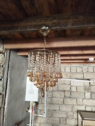 sam: Çılçıraq, 3 lampa, Metal — 5