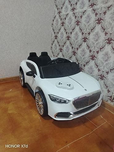 Uşaq üçün elektrik maşınları: Uşaq pultlu elektrik maşını - Korpus: ağ rəng, premium krossover — 2