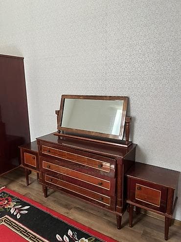 ruminya mebeli: İkinəfərlik çarpayı, Dolab, Rumıniya, İşlənmiş — 7