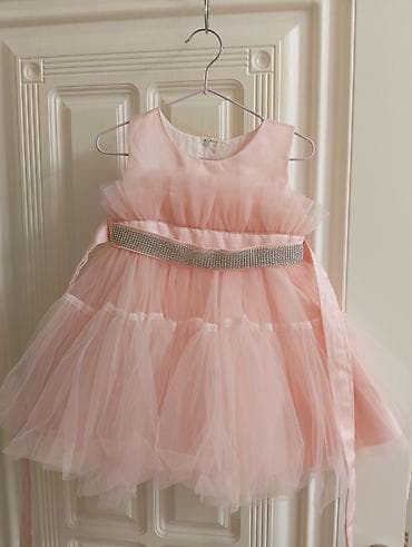 uşaq idman şalvarları: Qız uşaqları üçün ziyafət/ gəlincik paltarları . 1 yaşdan 3 yaşa — 1