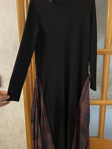 Uzun model don. Arxasi ferqlidir. Naxisli parcadir. M-L olcudur — 2