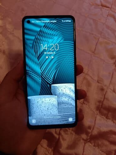 Foto və videokameralar: Samsung Galaxy A21S, 32 GB, rəng - Göy, Barmaq izi — 2