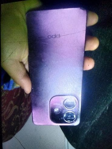 ucuz telefonlar ikinci el: Oppo A3x, 64 GB, rəng - Bənövşəyi, Sensor — 1