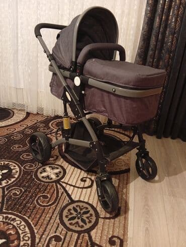 əkizlər üçün trost uşaq arabası: Çıxarıla bilən beşikli araba, İşlənmiş, Ünvandan götürmə — 2