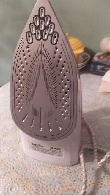 buxarli utuler: Sonifer buxarlı ütü - Güclü buxar funksiyası: burun hissəsində — 2