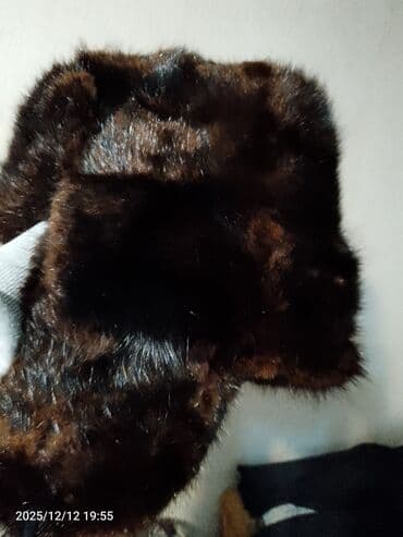 женские шапки на флисе: Шапка, One size, цвет - Коричневый — 8