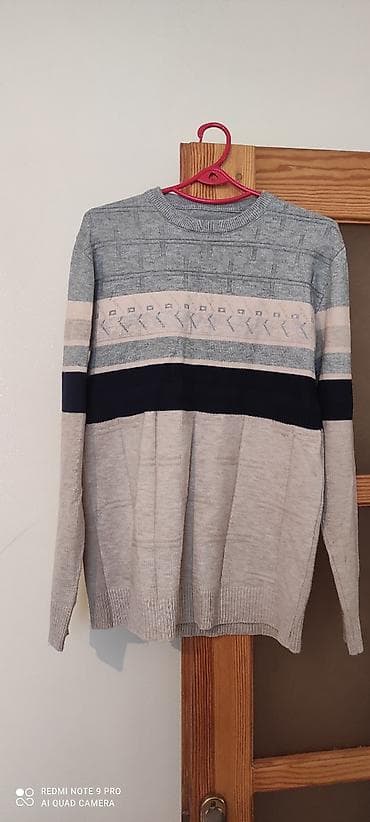 kişi paltar: 10-12 yaş usaqlar ucun sviterlər – 3 ədəd dəst.15 man - Model 1: Tünd — 3