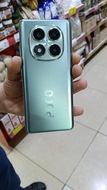 tv box ucuz: Poco X7, 256 GB, rəng - Yaşıl, Sensor — 2
