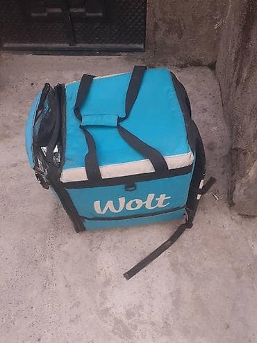 Wolt cantasi satilir