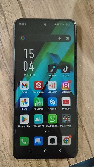 x iphone ikinci el: Infinix Note 30, 128 GB, rəng - Qara — 1