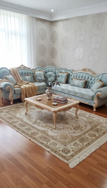 Künc divan, Yeni, Açılmayan, Bazasız, Parça, Çatdırılma yoxdur