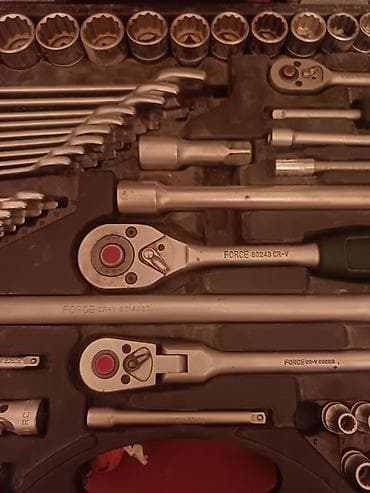 qapi demir qapi seyf qapi: FORCE Professional Tools – çoxfunksiyalı ustalar üçün tam alət dəsti — 6
