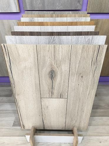 Laminat döşəmə panelləri – taxta fakturalı dekorlar - Material — 1
