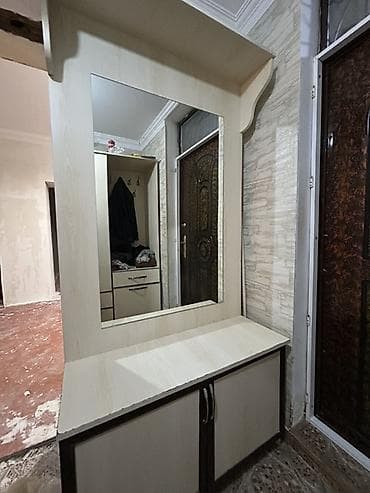 seyf qapi islenmis: İşlənmiş, 2 qapılı, Güzgülü, Bej, Digər material, Açılan, Düz dolab — 3