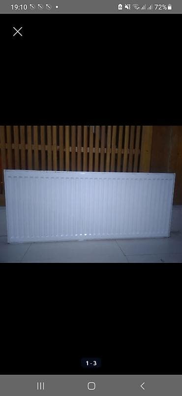 panel radyatir: Panel radiator – su ilə işləyən isitmə sistemi üçün Türk istehsalı — 1