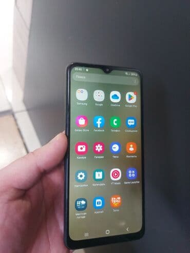 a12 ekranı: Samsung Galaxy A12, 64 GB, rəng - Boz, Sensor, Barmaq izi, İki sim kartlı — 1