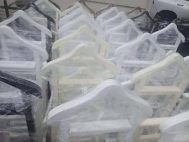 konstruksiya: Taxta paltar asılqanı/valet stendi - Material: tam ağacdan — 6