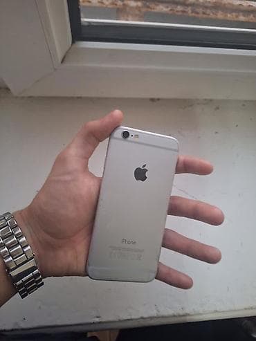 i̇phone barter: IPhone 6, 16 GB, Gümüşü, Barmaq izi — 2