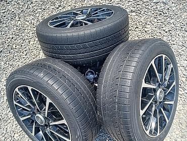bmw diskler: Hyundai disklər və şinlər komplekti R-17. ideal vəziyyətdə barterdə — 3