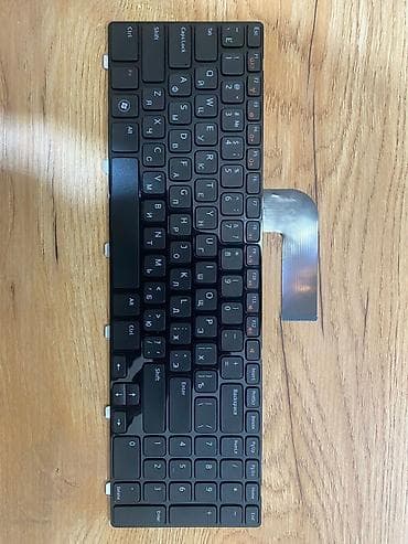 komputer klaviatura: Noutbuk klaviaturası – İngilis (QWERTY) + Rus (ЙЦУКЕН) layout — 2