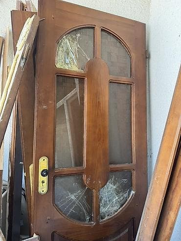 qapı dinamik: PULSUZ gelib goture bilersiniz 2 eded cerciveli taxta otaq qapisi — 4