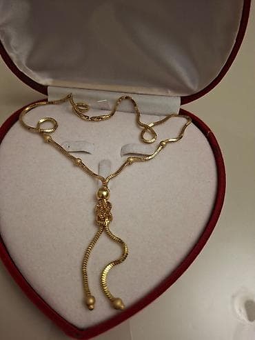 Boyunbağı, Sarı qızıl, 750 Əyar, 13 g — 1