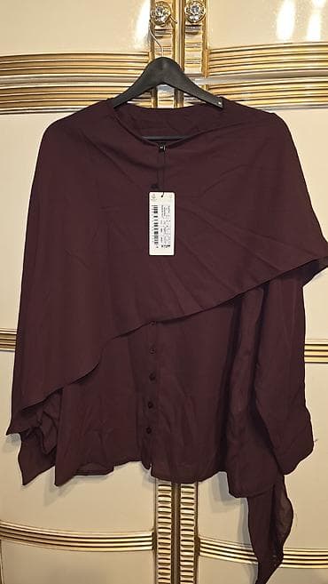 Məhsul: Qadın bluz - Rəng: tünd bənövşəyi/bordo . qetiyyen