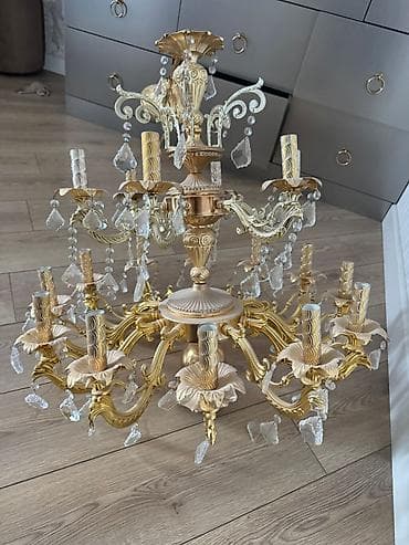 Pastel dəstləri: Çılçıraq, 10 və daha çox lampa, Metal — 1