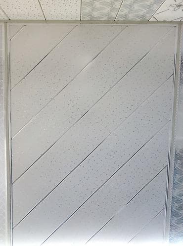 hamam tavanları: PVC tavan panelləri - Material: PVC (rütubətə davamlı, yuyula bilən) — 1