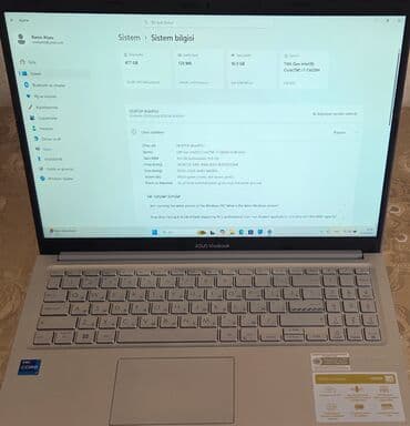 Yeni ASUS Vivobook, 15.6 ", Intel Core i7, 512 GB, Pulsuz çatdırılma