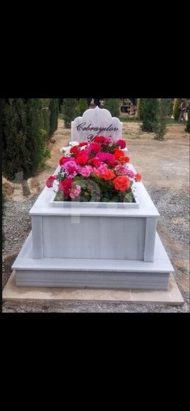 qizil adlarin yazilmasi: Mərmər daşlar. Abidə daşları. Qəbirdaşlarının hazırlanması . 3D — 11