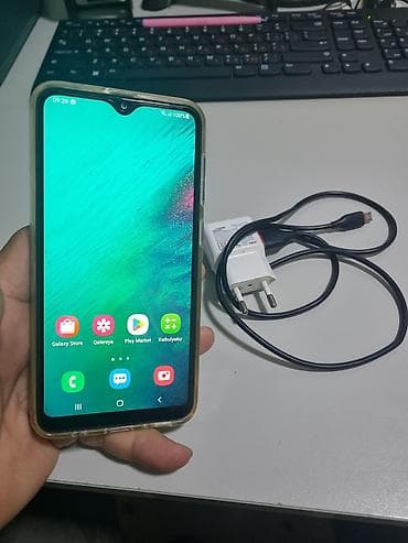 nokia c2 01: Samsung Galaxy A10, 32 GB, rəng - Göy, Sensor — 2