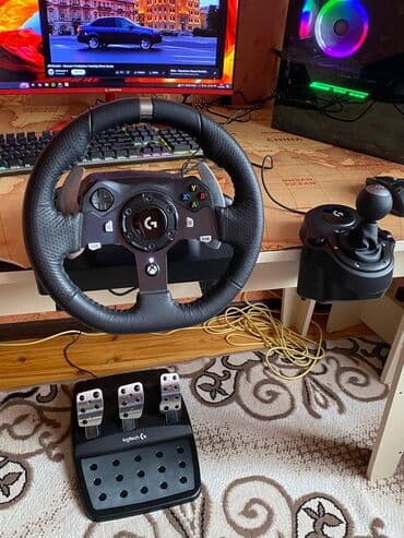 masaüstü kamputer: Logitech g920 Her bir funksiyasi işlek vezziyetdedir Qiymet — 4