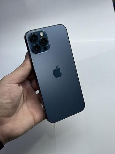 iphone 12 pro dual sim: IPhone 12 Pro Max, 256 GB, Pacific Blue — 6