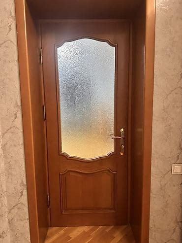 Taxta interyer qapıları – klassik dizayn - Material: təbii ağac (qoz — 2