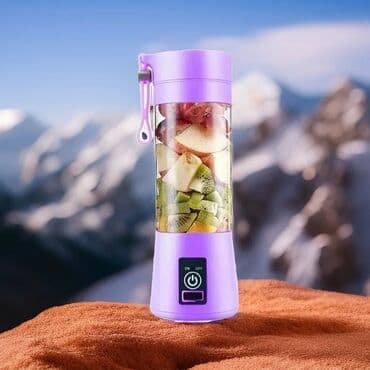 mini kokteyl aparatı: Стационарный, Портативный блендер, Новый, Самовывоз, Бесплатная доставка, Платная доставка — 3