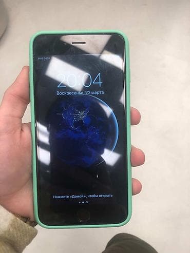 işlenmiş sobalar: IPhone 6 Plus, 32 GB, Qara, Barmaq izi — 1