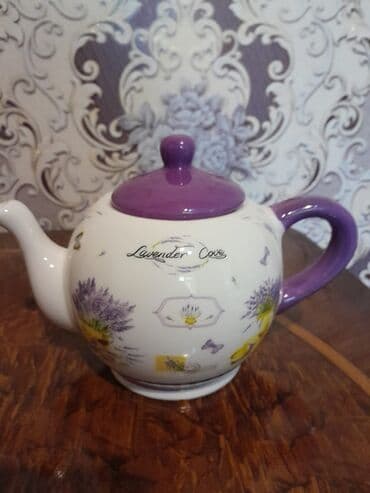 caynik satışı: Yeni, rəng - Ağ, Dəm caydanı, Keramika, 0,7 bucket volume l, Türkiyə — 2