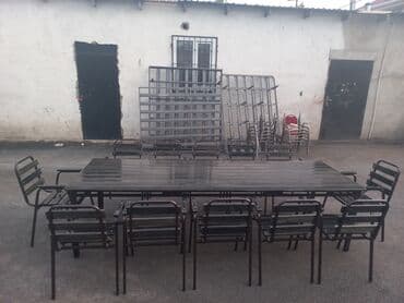 toxunma saplar satisi: Yeni, Dördbucaq masa, 4 stul, Açılmayan, Stullar ilə, Taxta, Azərbaycan — 4