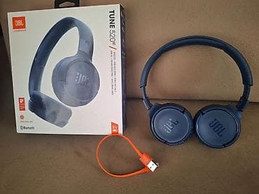 Yeni Simsiz (Bluetooth) Qulaqcıqlar, JBL, rəng - Mavi