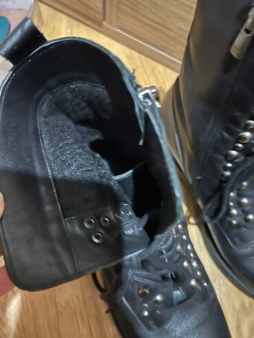 купить ботинки в баку: Размер: 36, цвет - Черный, Б/у — 2