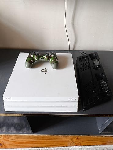 pes13 ps4: Məhsul: Sony PlayStation 4 Pro 500gb (ağ rəng), şaquli dayaqlı — 7